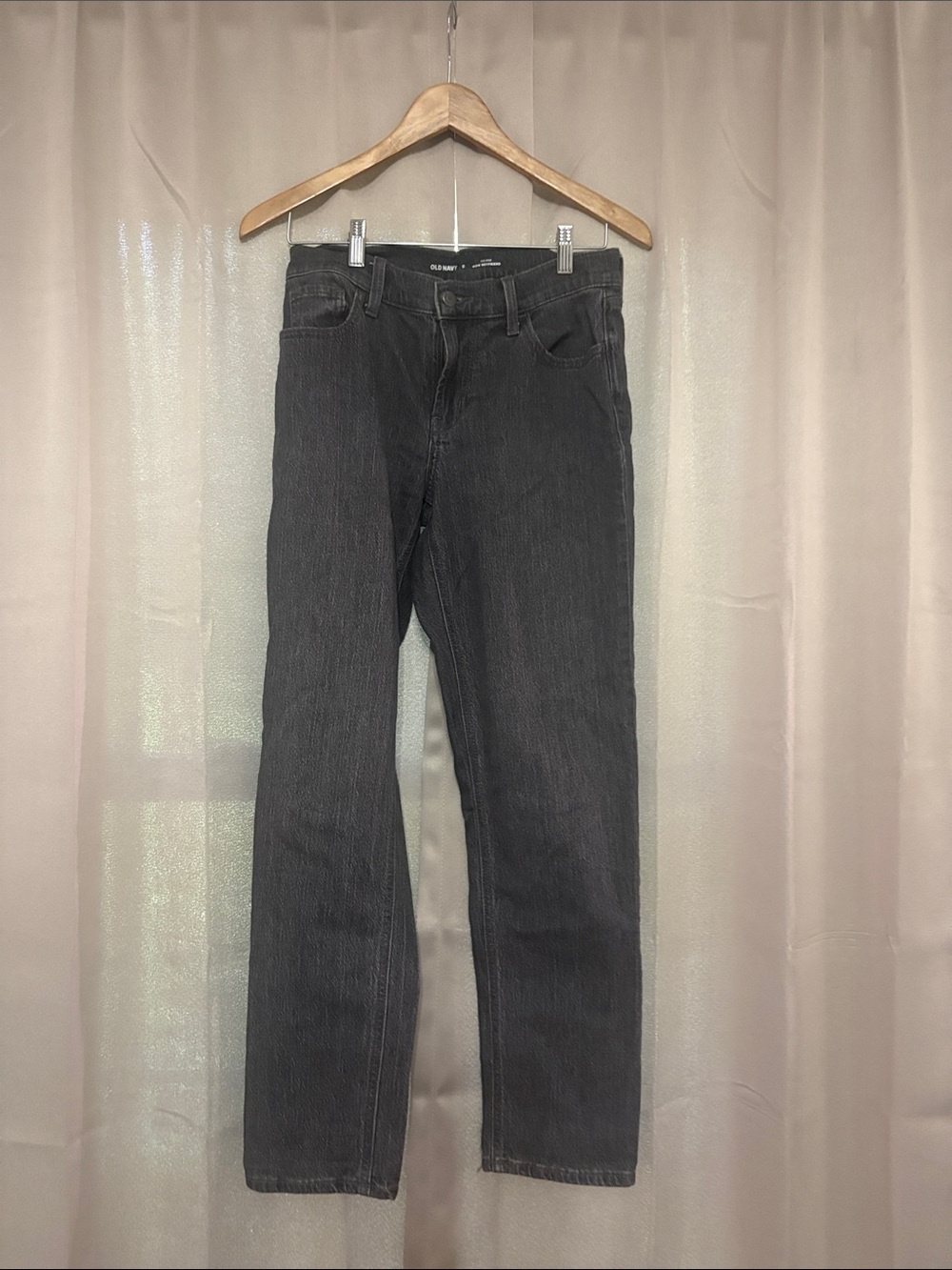 Old Navy Women's Black Boyfriend Jeans